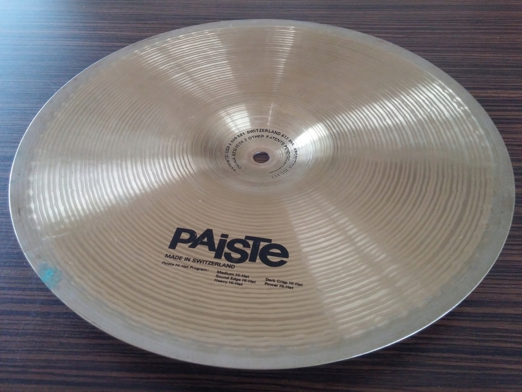 TALERZ PAISTE SIGNATURE SOUND EDGE TOP HI HAT 14'' 7858164359