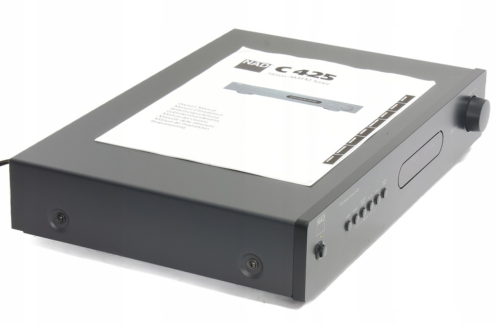 NAD C 425 SMUKŁY TUNER RADIOWY FM STEREO RDS INSTR