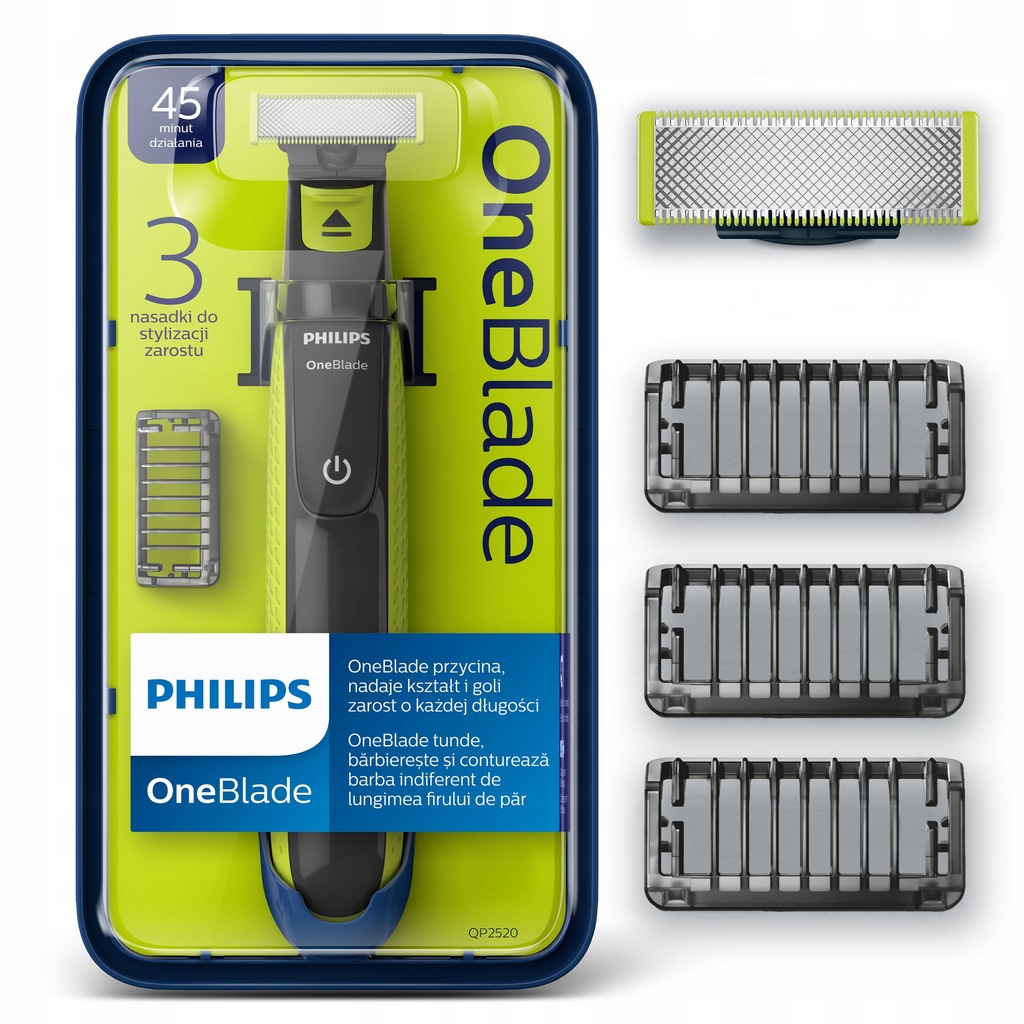 Купить Бритва Philips OneBlade QP2520/20 3 ВНИМАНИЕ: отзывы, фото, характеристики в интерне-магазине Aredi.ru