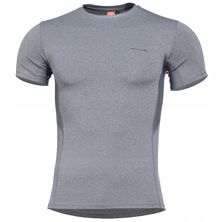 Koszulka termoaktywna sportowa męska Pentagon Apollo Tac Fresh Wolf Grey XS