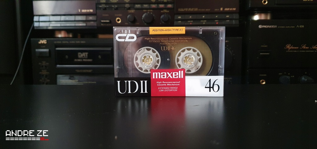 Maxell UDII 46 min. z Japonii. 1988-89r.