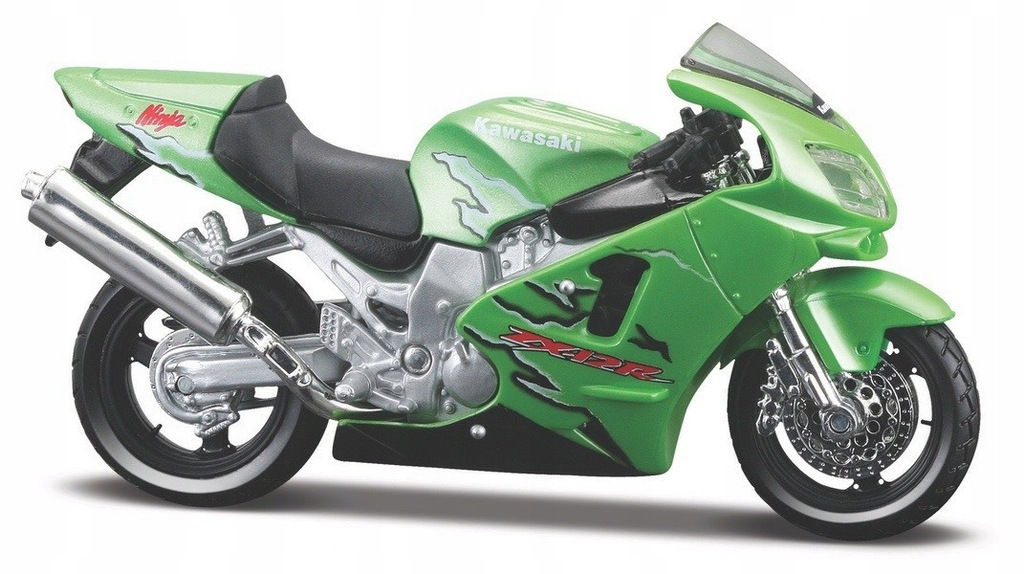 Model metalowy Motocykl Kawasaki Ninja ZR12R 1/18