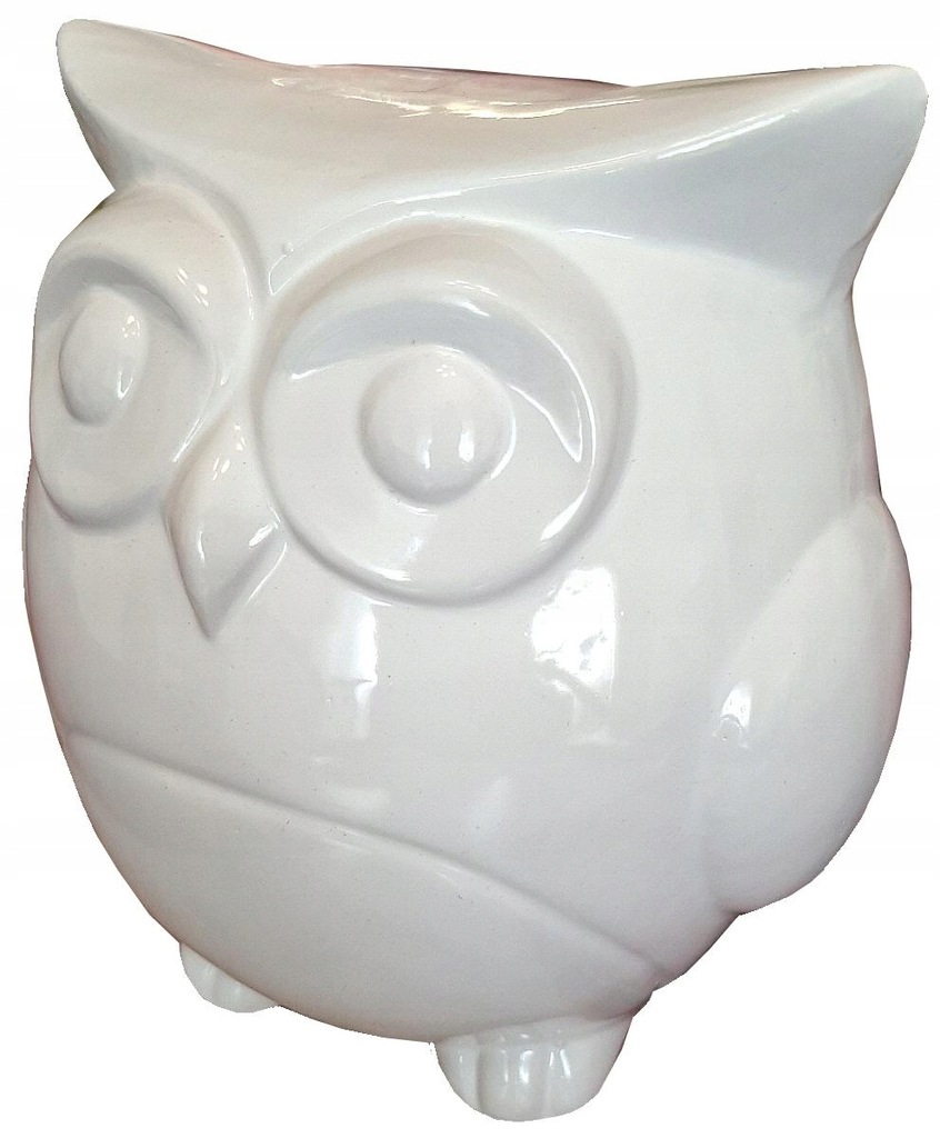 Skarbonka ceramiczna Sowa - OTWIERANA
