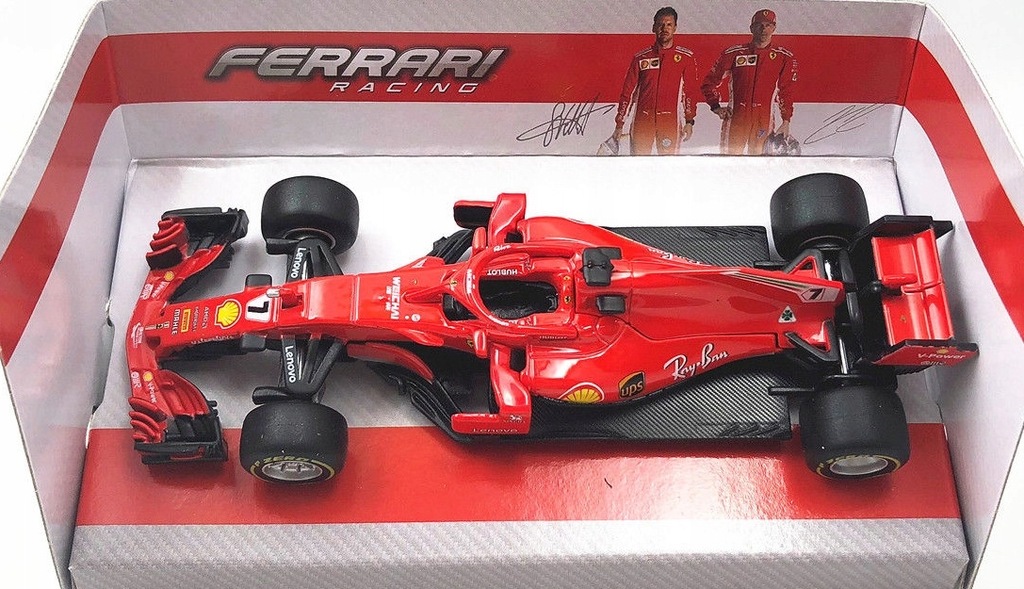 Купить Автомобиль F1 FERRARI SF71H #7 K Райкконен ББураго 1:43: отзывы, фото, характеристики в интерне-магазине Aredi.ru