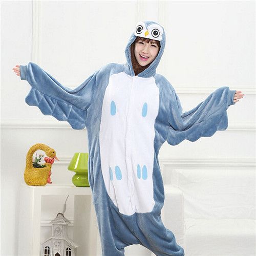 Piżama Przebranie Kigurumi Onesie Sowa XL