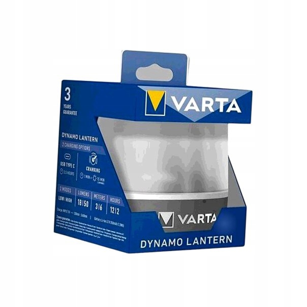Lampa latarka turystyczna LED VARTA Dynamo Lantern L10R Akumulatorowa