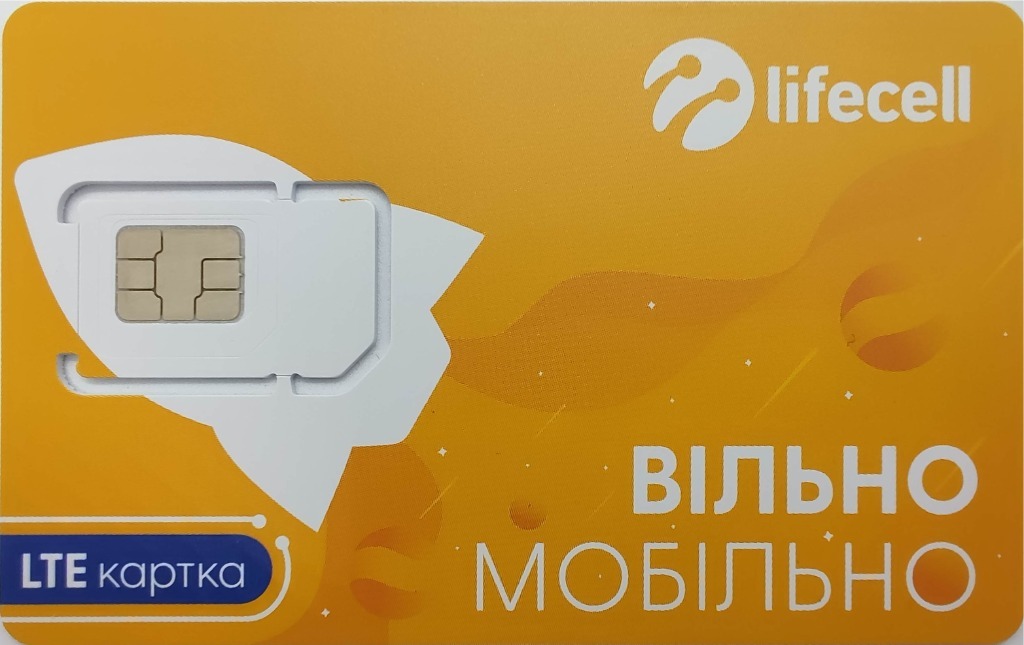 KARTA SIM LIFECELL INTERNET 5GB ,15GB lub 40GB od ręki UE Turcja Szwajcaria