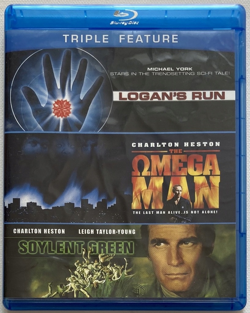 LOGAN'S RUN / THE OMEGA MAN / SOYLENT GREEN [3Blu-ray]