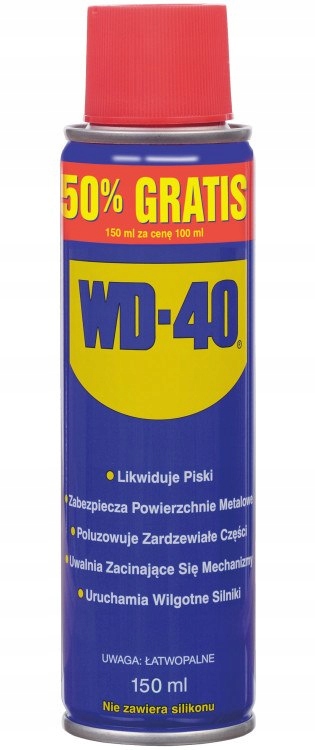 WD-40 PREPARAT WIELOFUNKCYJNY WD-40 100ML +50% GRA