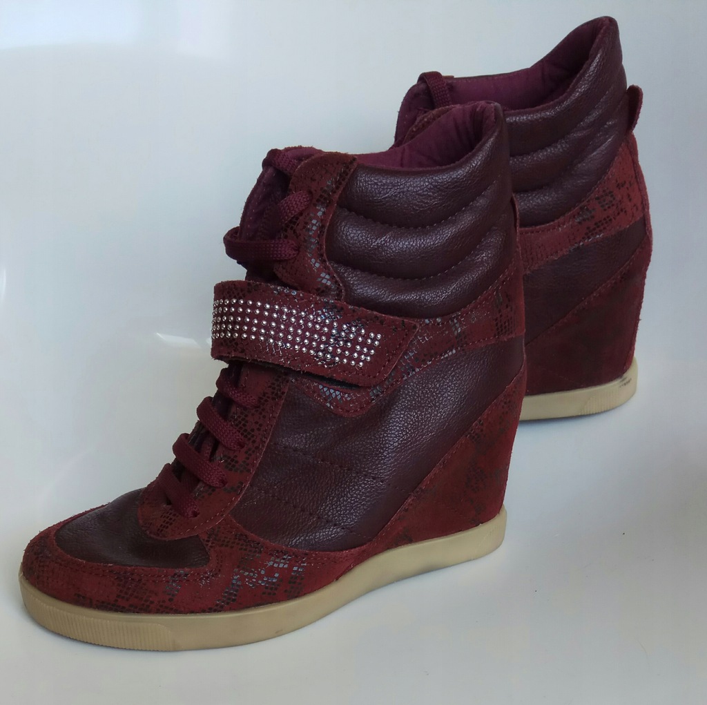 RIVER ISLAND BUTY NA KOTURNIE SNEAKERSY 38