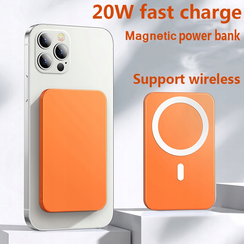 Nowy 10000mAh moc magnetyczna Bank 15W bezprzew