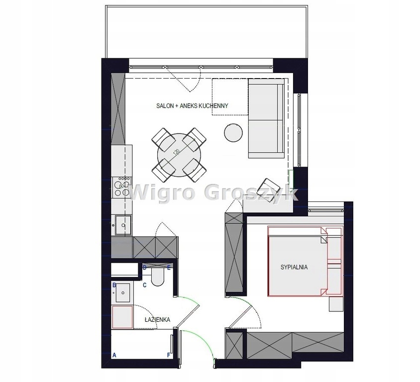 Mieszkanie, Warszawa, Bemowo, Górce, 45 m²