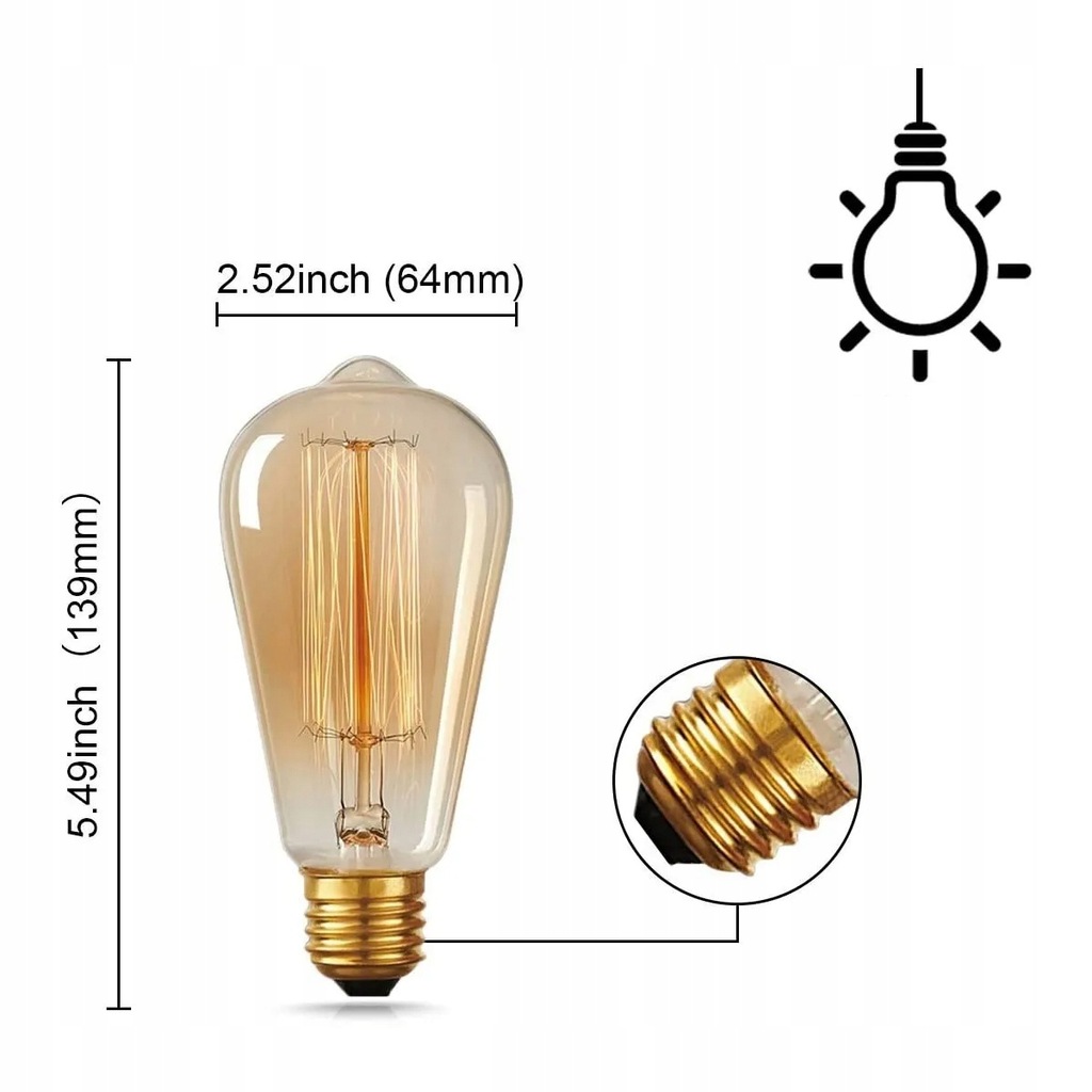 Купить 6 классических декоративных светодиодных прожекторов E26: отзывы, фото, характеристики в интерне-магазине Aredi.ru