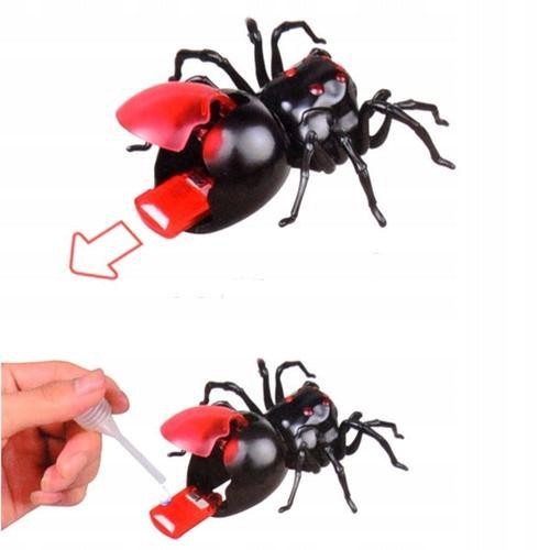 PAJĄK NA SŁONĄ WODĘ STEROWANY KREATYWNA ZABAWKA