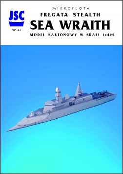 1:400 Brytyjska fregata Stealth SEA WRAITH JSC 47