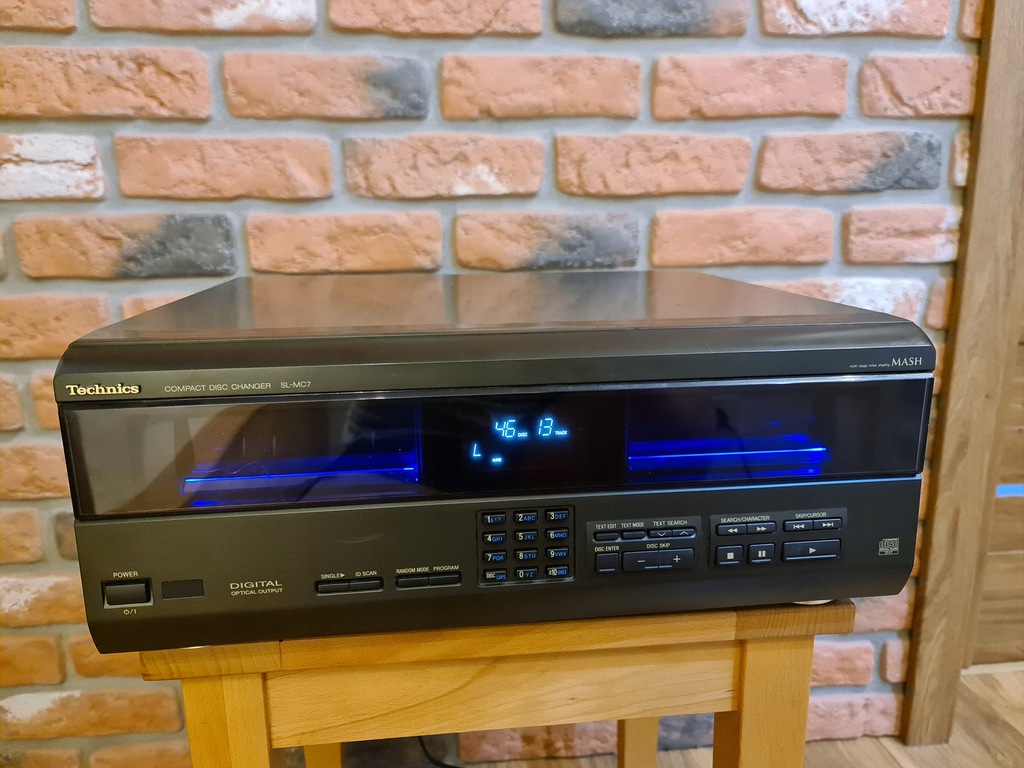 Zmieniarka CD Technics SLMC7 111 płyt czarna 13016492621 oficjalne