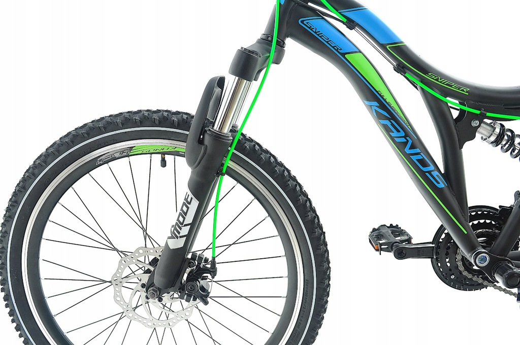 ROWER 24 KANDS SNIPER MTB SHIMANO AMORTYZOWANY 7936635197 oficjalne