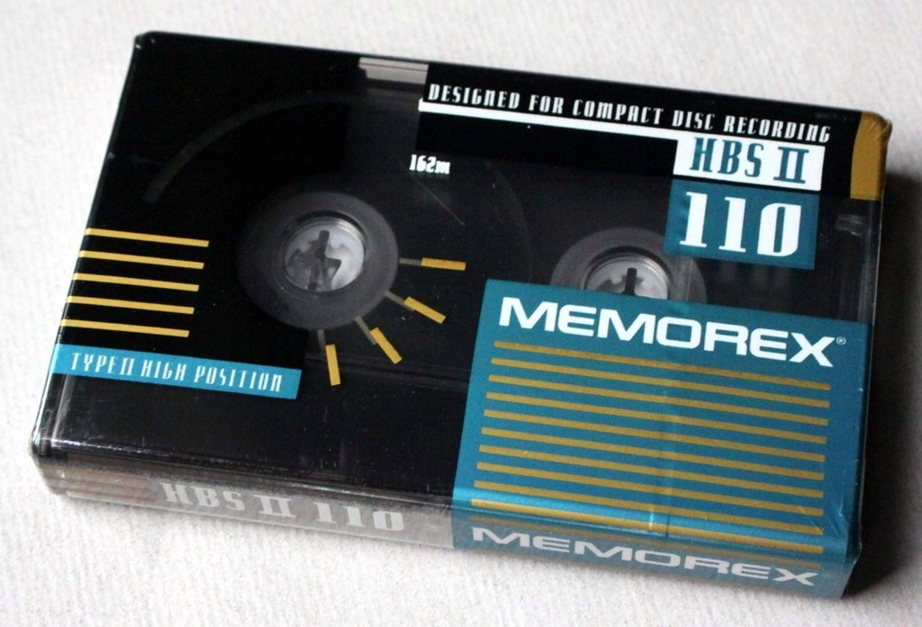 Memorex HBS II 110, rok 1993, USA.