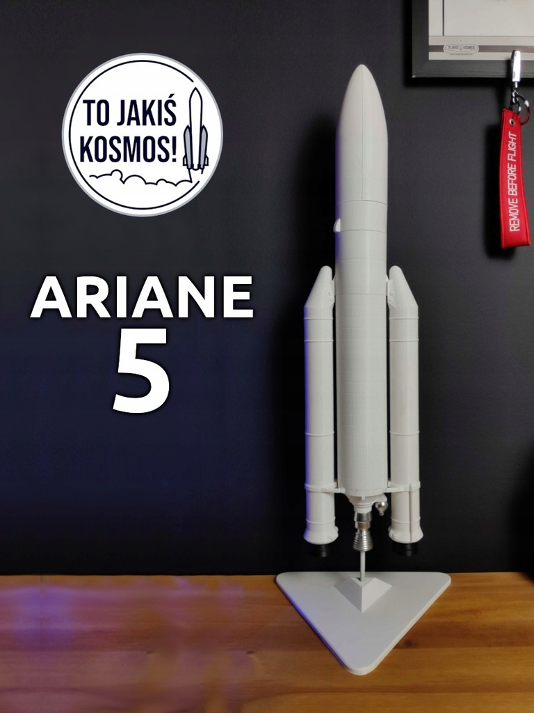 Ariane 5 - To Jakiś Kosmos! - rakieta + plakat