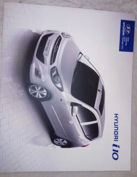 Prospekt folder broszura Hyundai i10 - 20 stron PL