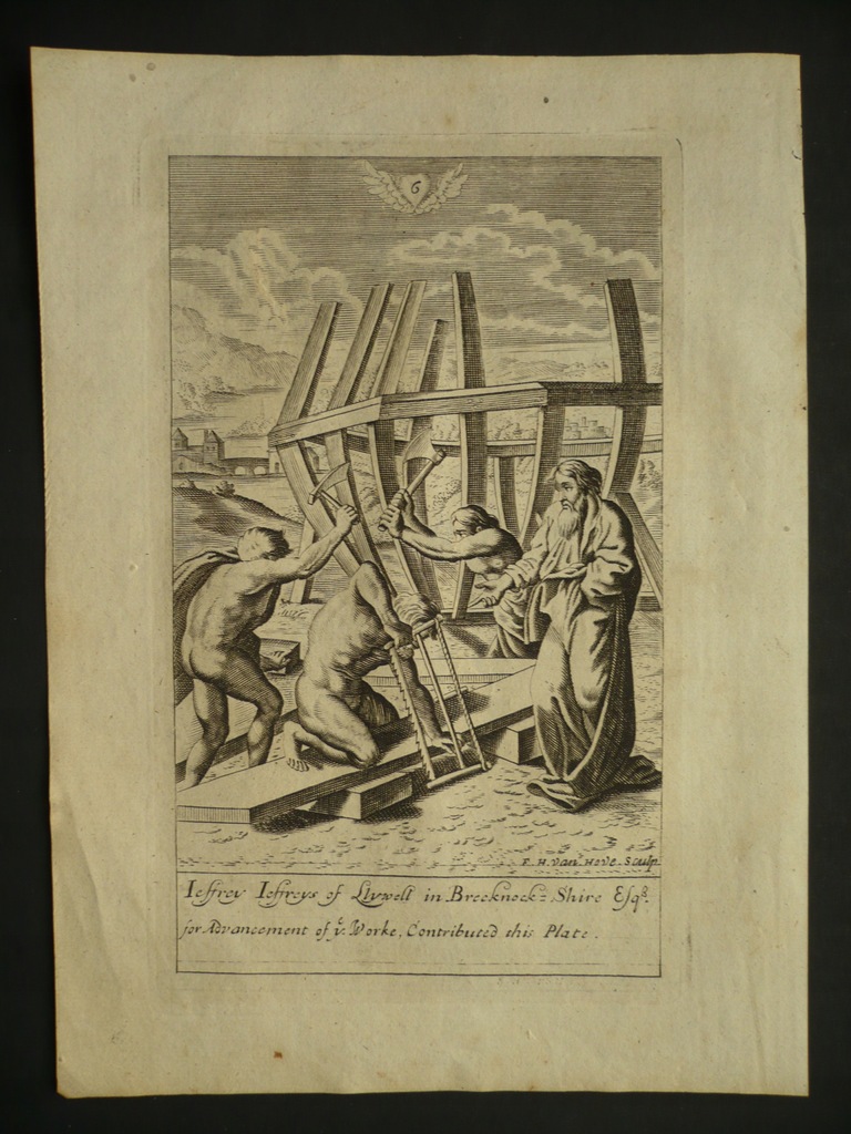 Kain zabija Abla oryg. 1703
