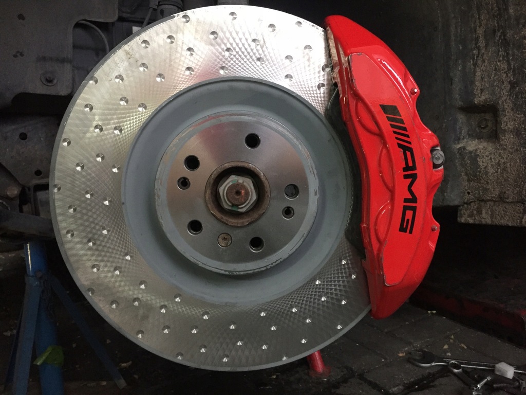 Zaciski Brembo Mercedes W204 W212 W221 GLK/C/E/S 7617216315 oficjalne archiwum Allegro