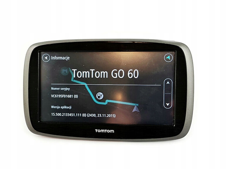 NAWIGACJA SAMOCHODOWA TOMTOM G0 60 EUROPA 10736690409