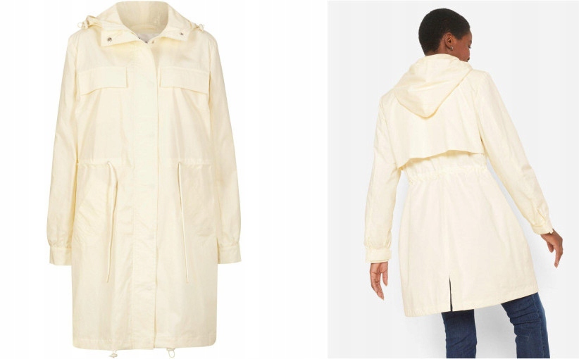 BONPRIX _LZ ASA DAMSKA KURTKA PARKA ECRU _/ 48