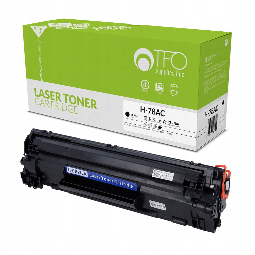 TONER TFO H-78AC HP-78A CE278A LJ PRO M1536 MFP