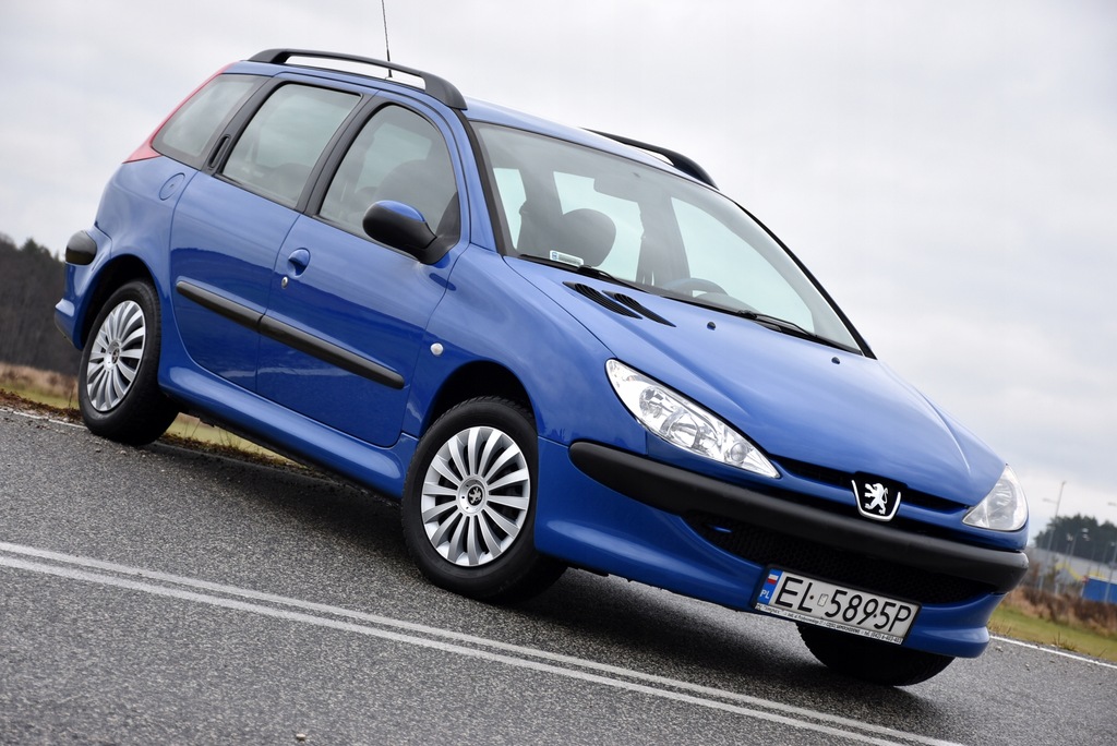 Peugeot 206 SW SalonPL *TYLKO 123960km*Kombi 2005r