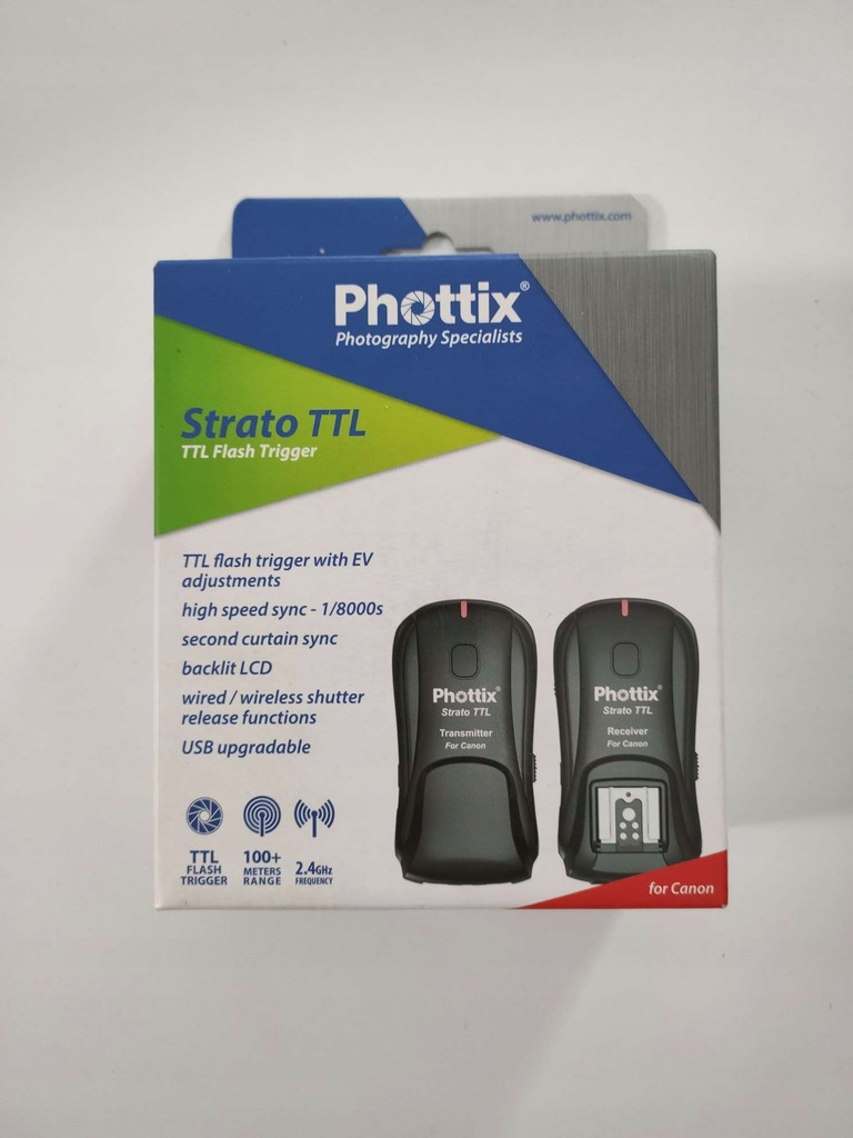 zestaw Phottix Strato TTL z mocowaniem Canon