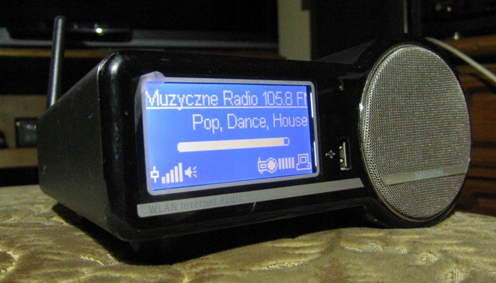 MEDION MD-85651 TUNER INTERNETOWY FM ZŁĄCZE USB