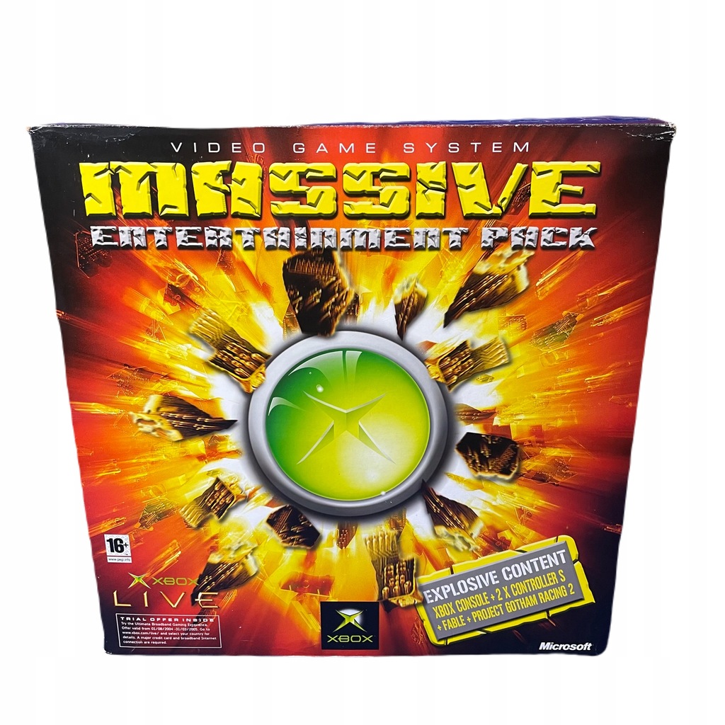 Konsola Xbox Classic: Massive Entertainment Pack (XBOX)!!!