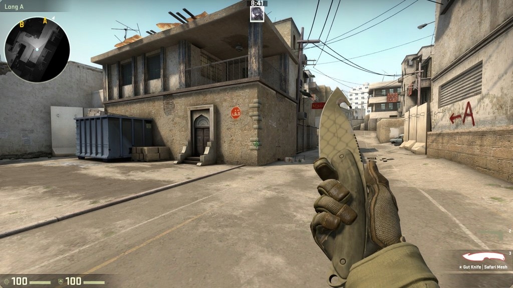 gut knife safari mesh field tested FT