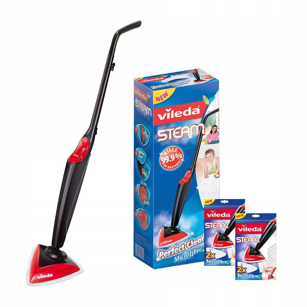 Mop parowy Vileda Steam Mop + 2 wkłady