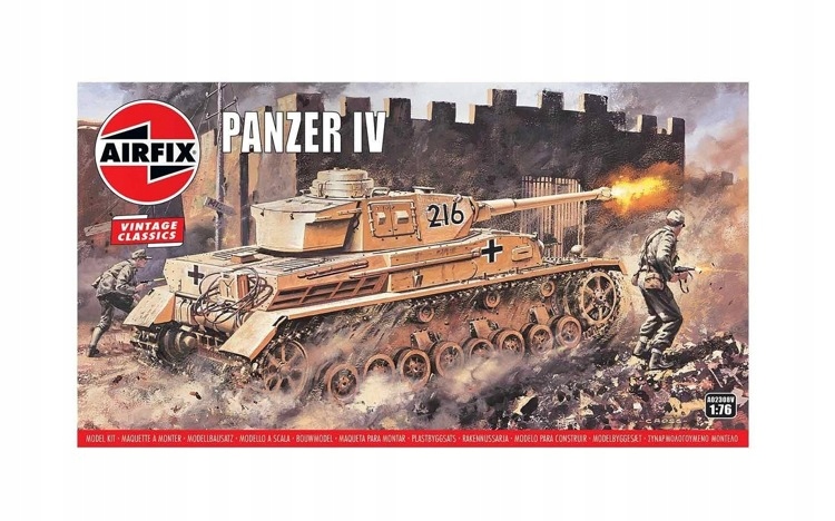 Купить Комплект модели танка Panzer IV Airfix 1:76: отзывы, фото, характеристики в интерне-магазине Aredi.ru