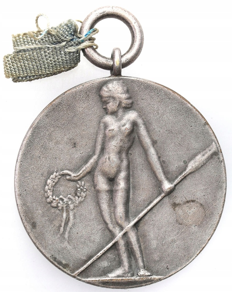 Medal. Regaty Międzyklubowe Warszawa 16.IX.1934 - SREBRO