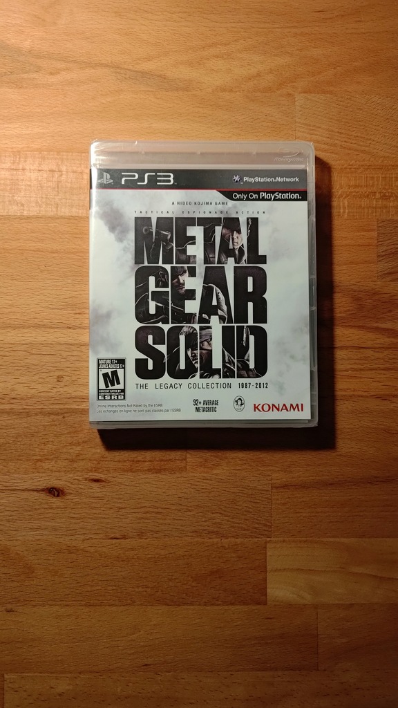 Metal Gear Solid: The Legacy Collection PS3 - nowa w folii