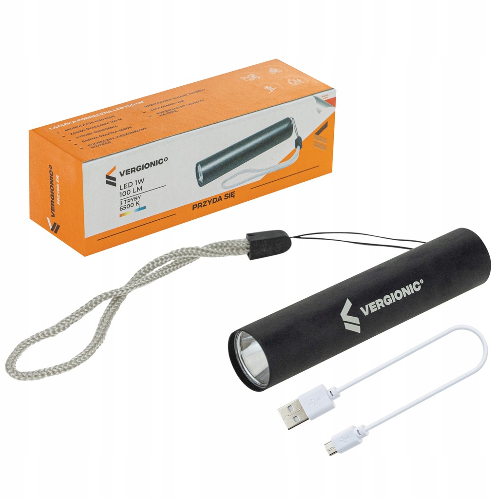 Latarka podręczna SMD LED 100lm VERGIONIC