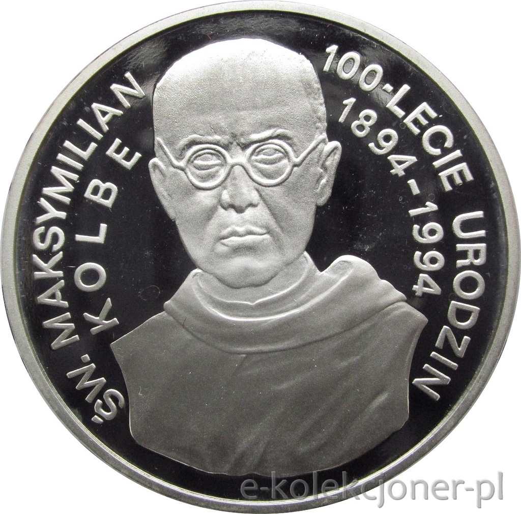 300.000 ZŁ 1994 ŚW. MAKSYMILIAN KOLBE - MEN-PROMO