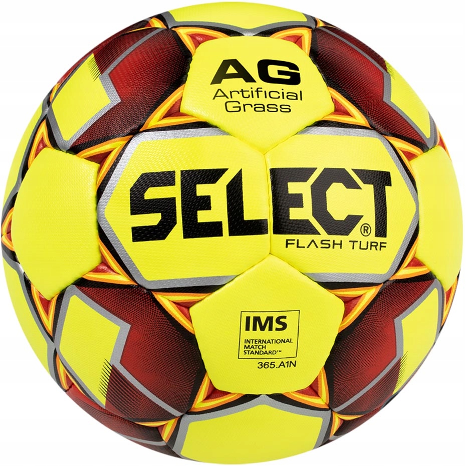 Piłka nożna Select Flash Turf 5 2019 IMS żółto-cze