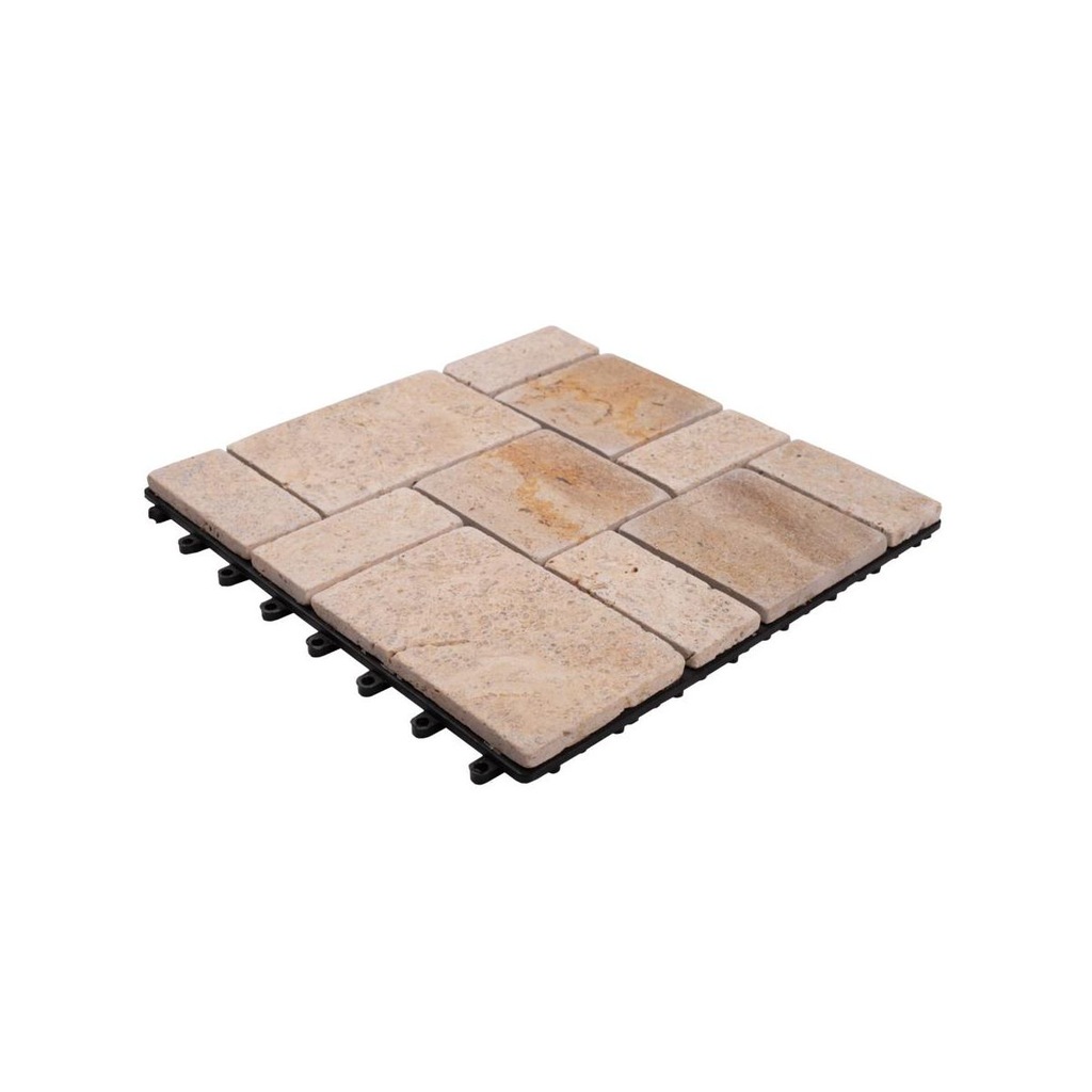 Podest tarasowy kamienny 30 x 30 cm 21 mm beżowy