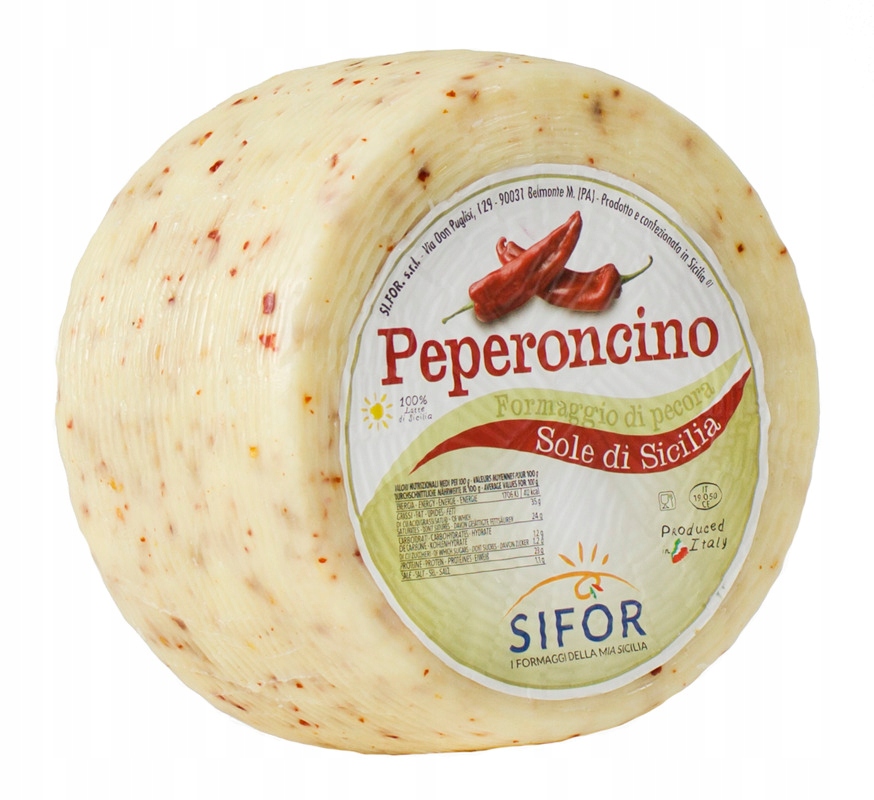 PECORINO PEPERONCINO ser z ostrą papryką 0,216 kg