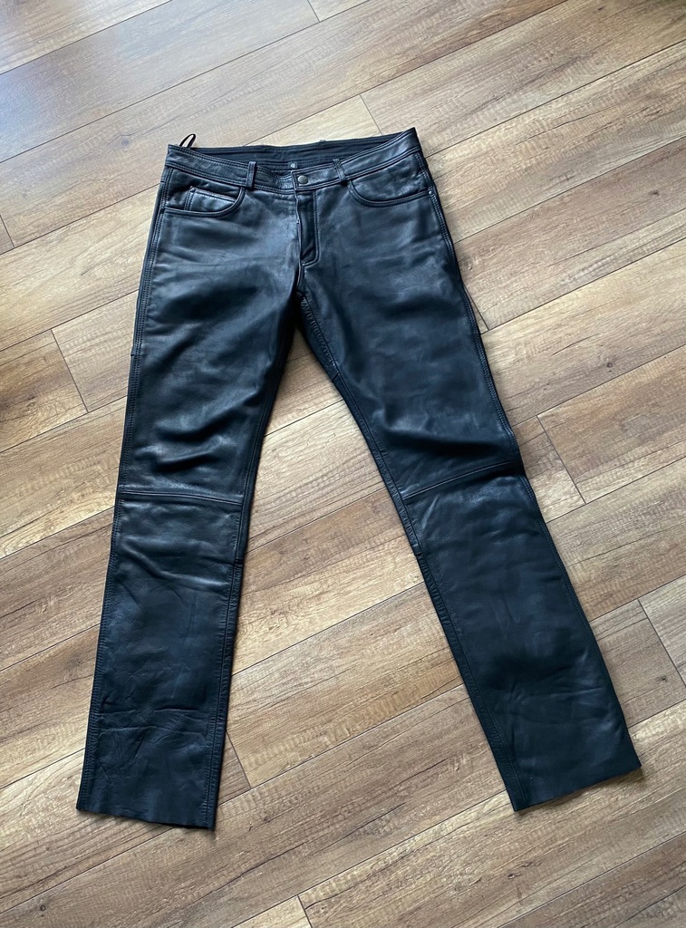 Skórzane spodnie (rozmiar 48)