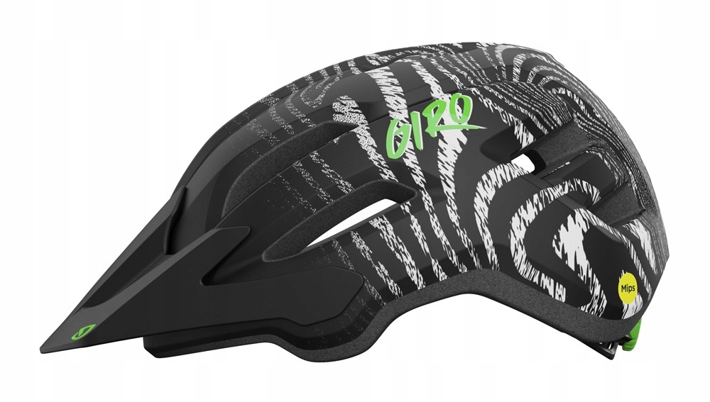 Kask dziecięcy juniorski GIRO FIXTURE II INTEGRATED MIPS matte black ripple