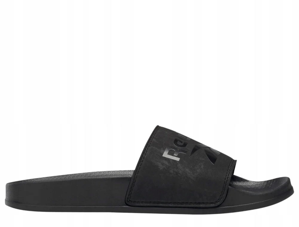 Klapki damskie na basen czarne black Reebok FULGERE SLIDE CN6466 37.5