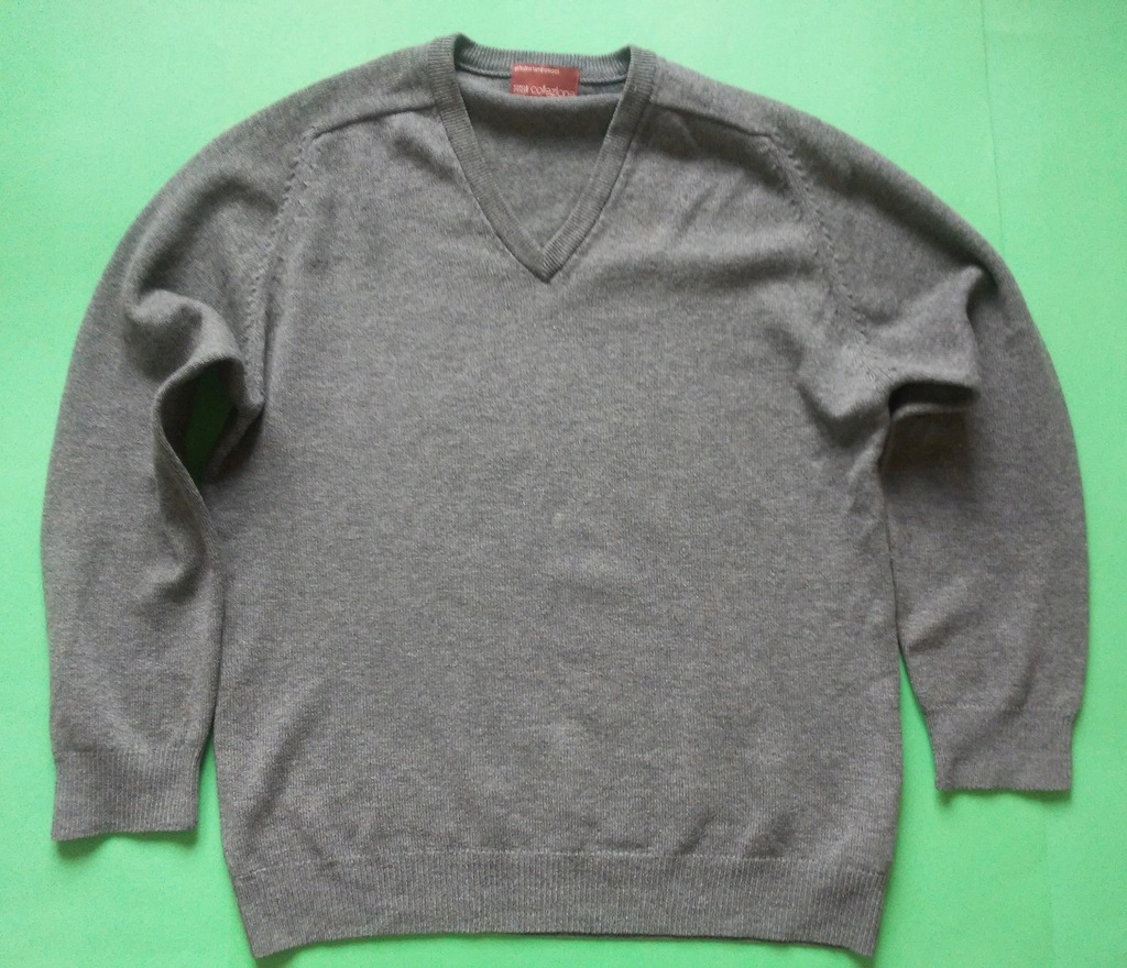 M&S sweter męski M/L 100% Owcza wełna