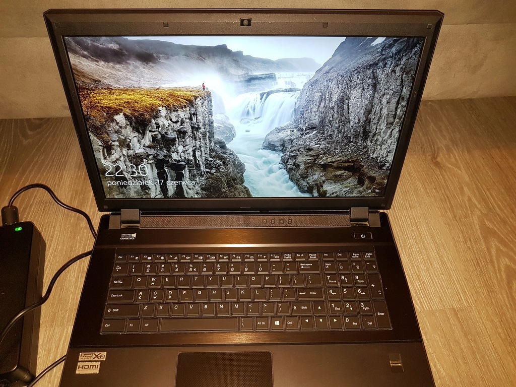 Laptop do gier - kadłubek CLEVO P370EM