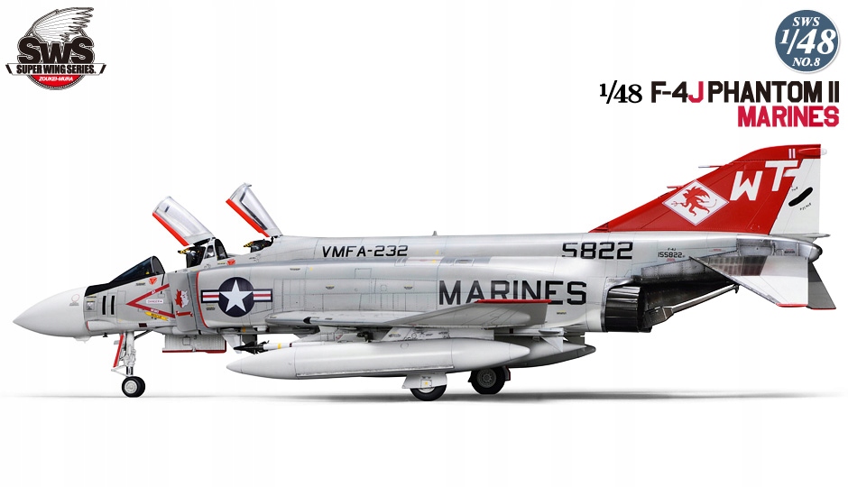Купить Зокей-Мура SWS4808 F-4J Phantom II MARINES 1:48: отзывы, фото, характеристики в интерне-магазине Aredi.ru