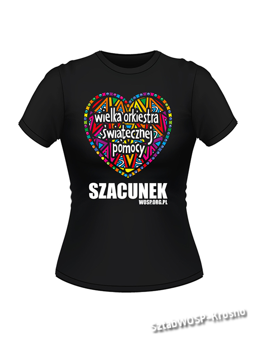 Ostatnia Koszulka damska T-Shirt L WOŚP - Szacunek